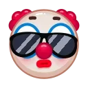 Емодзі Clown emoji 😎
