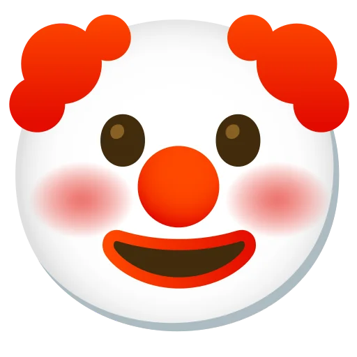 Стикеры телеграм Clown | Клоун