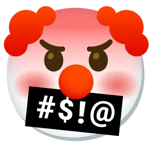 Стікер Telegram «Clown | Клоун» 🤬