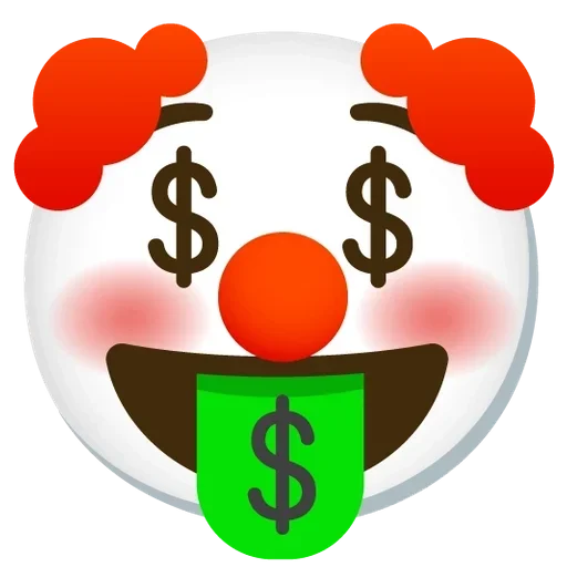 Clown | Клоун emoji 🤑