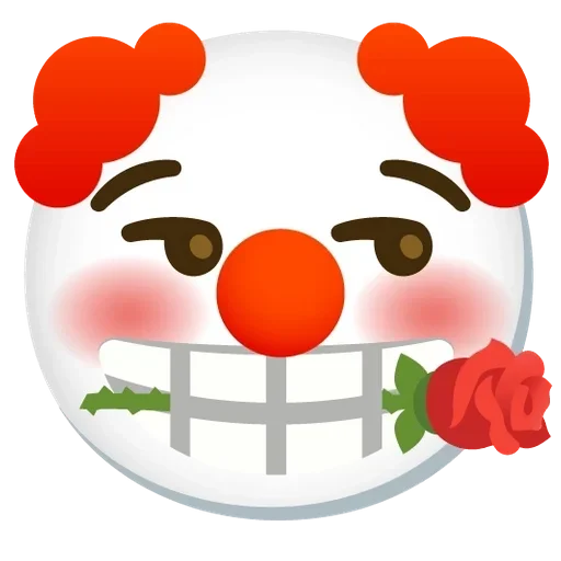 Clown | Клоун stiker 🌹
