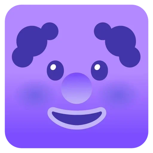 Clown | Клоун emoji 🟪