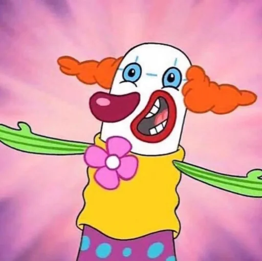 clown circus stiker 🤡