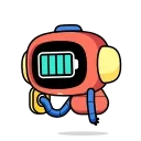 Clyde Bot stiker 🔌