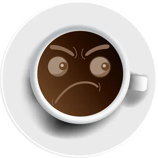 Coffee Smile stiker 😠