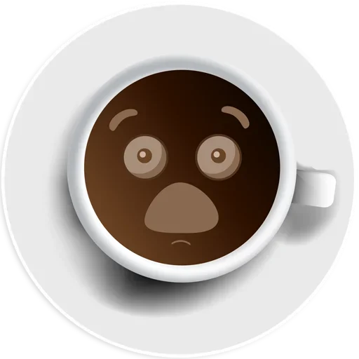 Coffee Smile emoji 😲