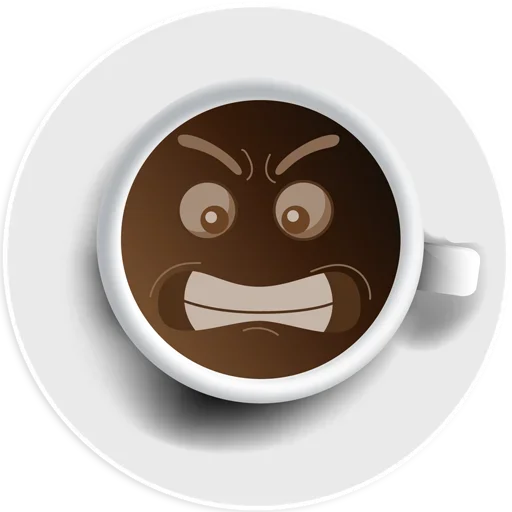 Coffee Smile sticker 😬