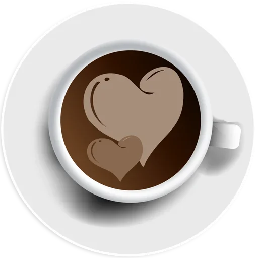 Coffee Smile sticker ❤