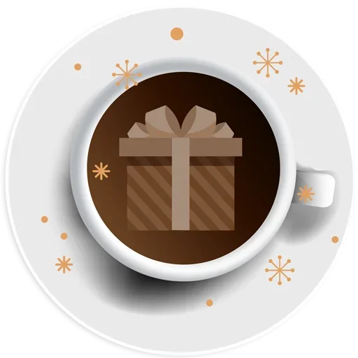 Telegram Sticker «Coffee Smile» 🎁