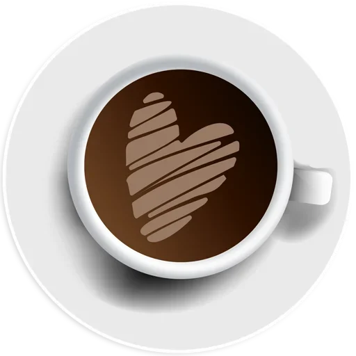 Стикер Telegram «Coffee Smile» 💓