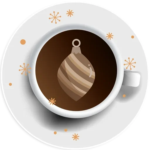 Coffee Smile emoji 🎄