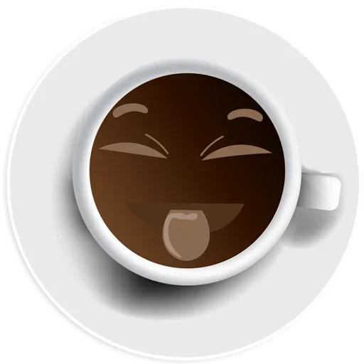 Эмодзи Coffee Smile 😝