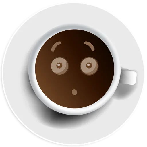 Эмодзи Coffee Smile 😯