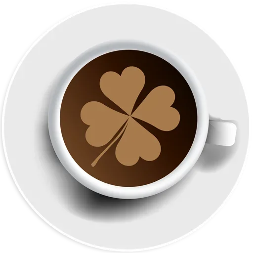 Coffee Smile stiker 🍀