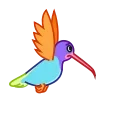 Colibri stiker 🏃‍♂️