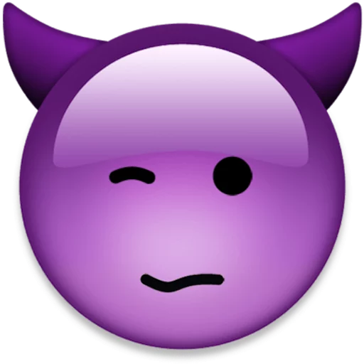 Перейти в ✓ emoji 😈