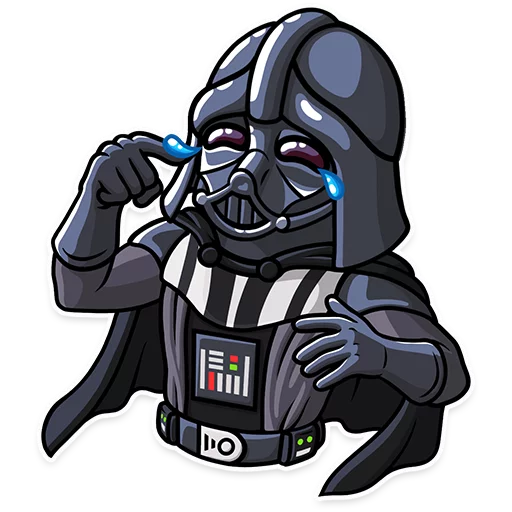 Telegram stickers Darth Vader