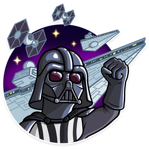 Darth Vader sticker ✊