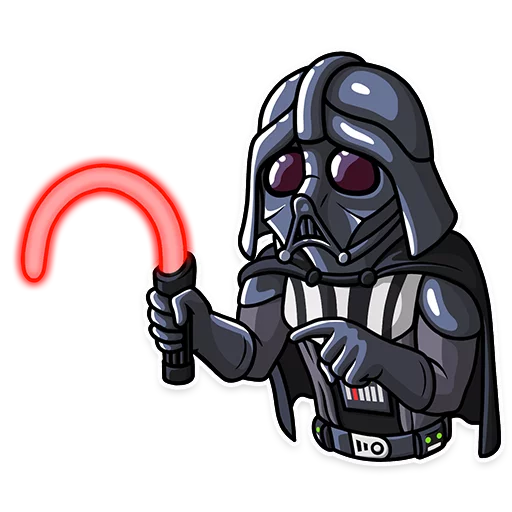 Darth Vader stiker 😰