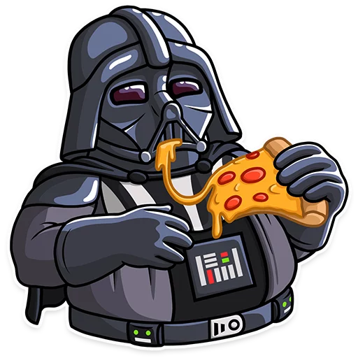 Darth Vader emoji 🍕