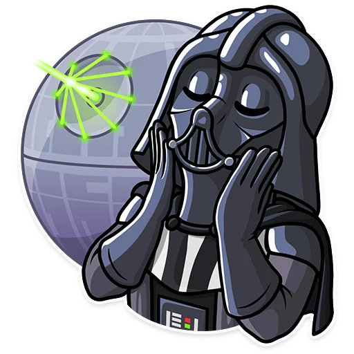 Darth Vader emoji 😌