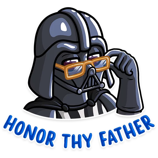 Darth Vader emoji 🤓