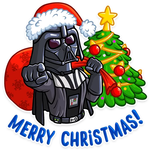 Darth Vader emoji 🎄