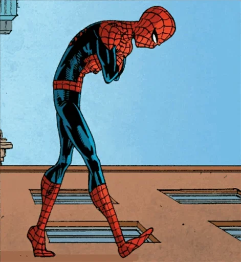 Емодзі Spiderman Comics 🚶‍♂️