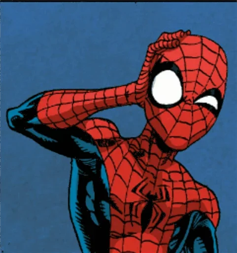 Telegram stiker «Spiderman Comics» ❓
