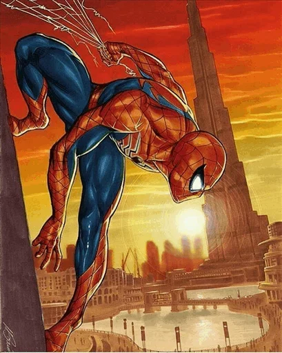 Стікер Spiderman Comics 😡