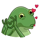 Concerned Froge emoji 😘