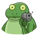 Стікер Concerned Froge 🔫