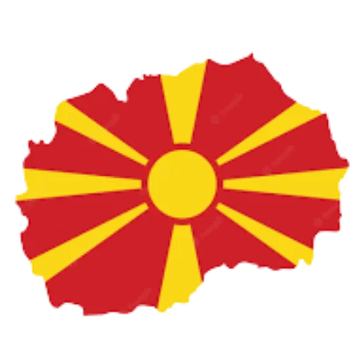 Country of europe stiker 🇲🇰