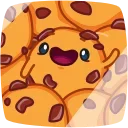 Cookie and Milky emoji 👋