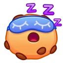 Cookie Emoji emoji 😴