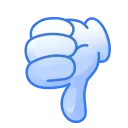 Емодзі Cookie Emoji 👎