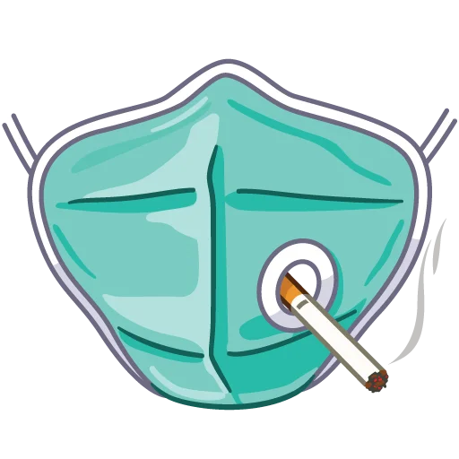 Telegram stiker «Coronavirus ?» 🎭