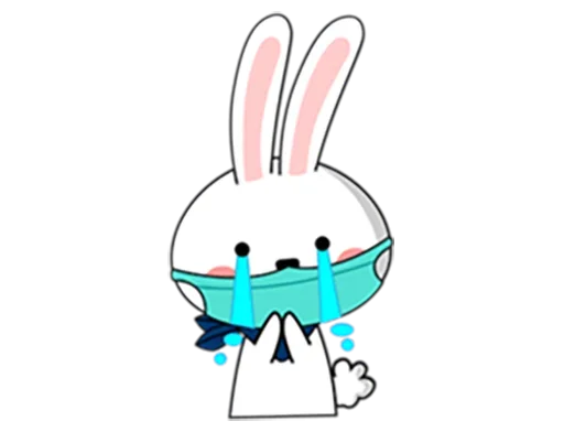 Coronavirus Bunny emoji 😭