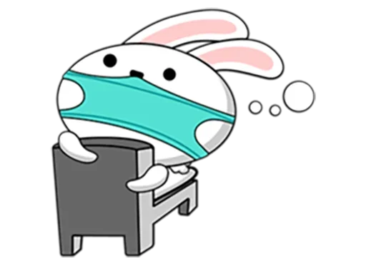 Coronavirus Bunny emoji 🐇