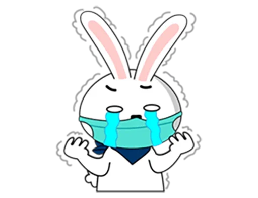 Coronavirus Bunny emoji 😢