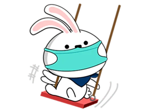 Coronavirus Bunny emoji 🐾