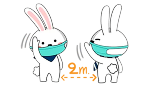 Coronavirus Bunny emoji ?‍♂