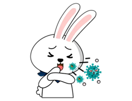 Coronavirus Bunny emoji 🗣