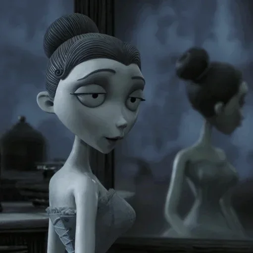 Емодзі Corpse Bride 😑