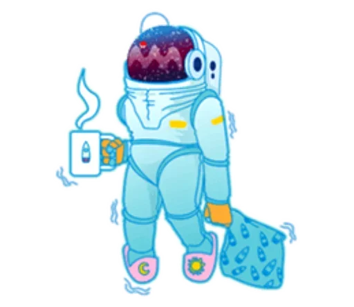 День Космонавтики | design emoji ☕️