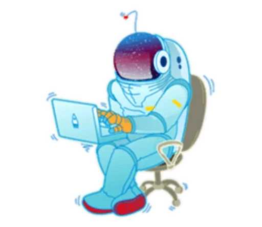 Telegram stiker «День Космонавтики | design» 🧑‍💼