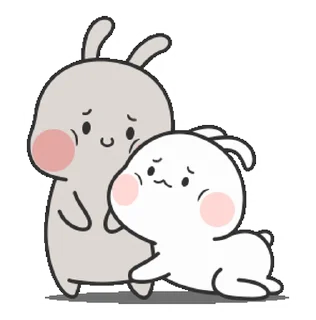 Couple Rabbit emoji 🥰