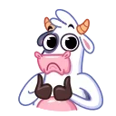 Telegram emoji Cow
