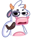 Эмодзи Cow 🤔