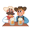 Cowboy emoji 🍻